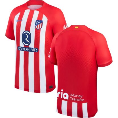Atletico Madrid Hjemmebanetrøje 2023/24 Rød Kortærmet til mænd