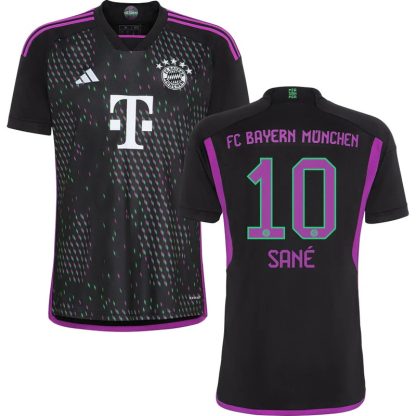FC Bayern München Udebanetrøje 2023-24 Kortærmet Sané 10