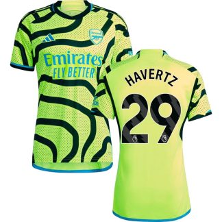 Havertz 29 Arsenal Udebanetrøje 2023-2024 Gul Kortærmet