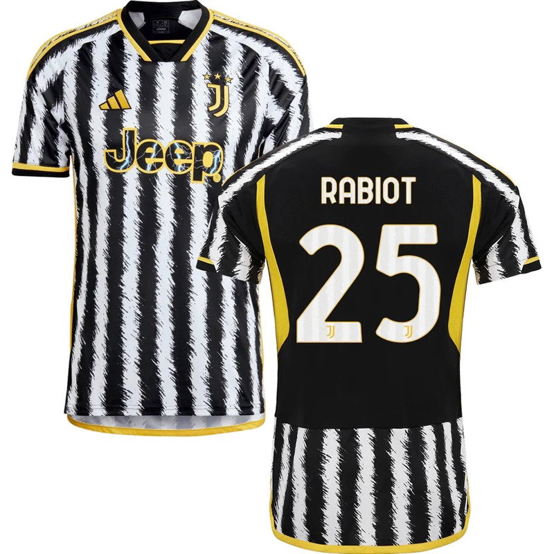 Juventus Hjemme trøje 2023-24 Kortærmet Rabiot 25