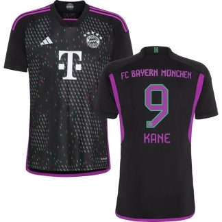 Kane 9 FC Bayern München Udebanetrøje 23-24 Kortærmet