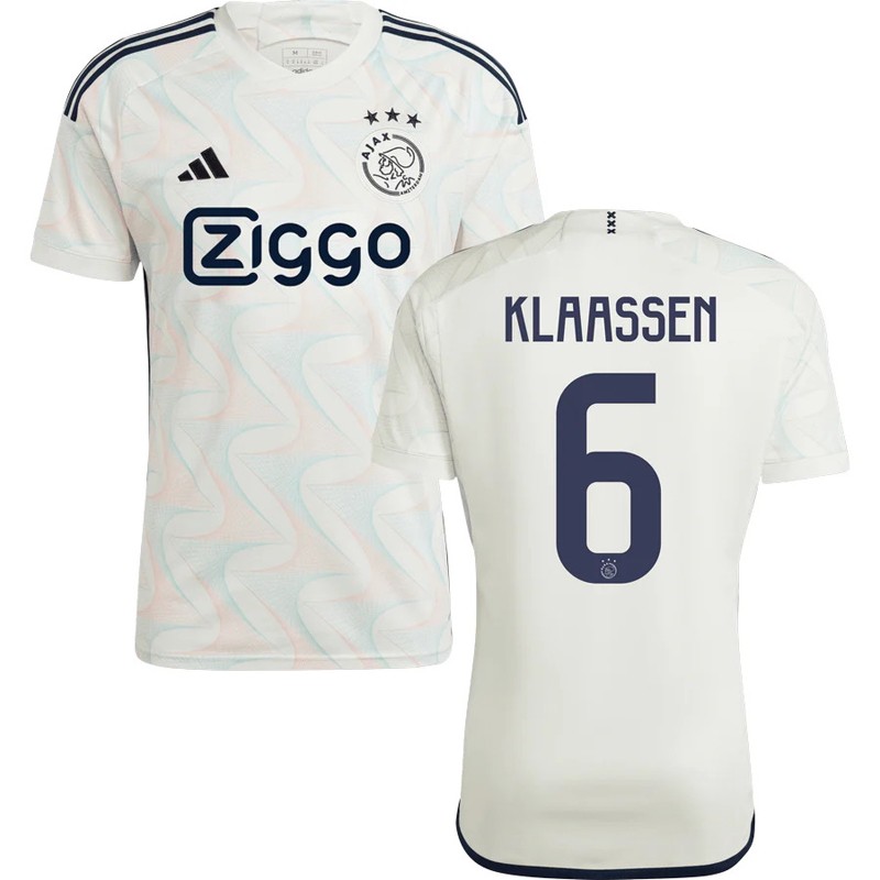 Klaassen 6 Ajax Udebanetrøje 2023/24 Kortærmet til mænd
