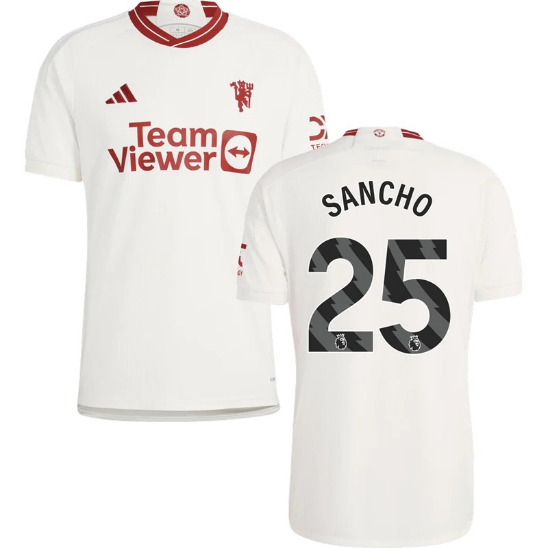 Manchester United 3. Trøje 2023/24 Kortærmet Sancho 25