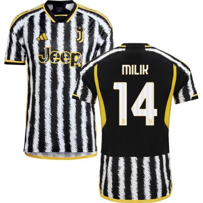Milik 14 Juventus Hjemmebanetrøje 2023/24 Kortærmet til mænd