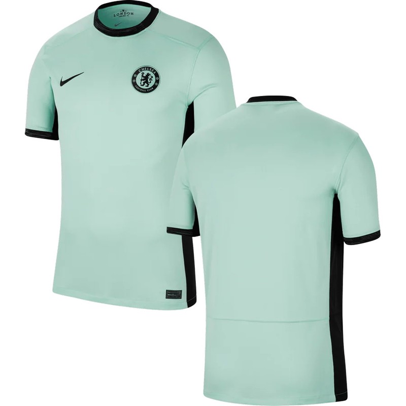 Billige Fodboldtrøjer Chelsea Third Kit 2023/24 Grøn Kortærmet