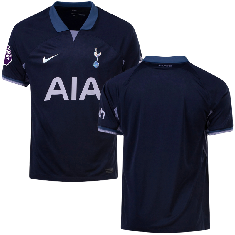 Billige Fodboldtrøjer Tottenham Hotspur Udebanetrøje 23/24 Kortærmet til mænd