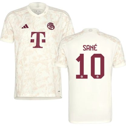 FC Bayern München 3. Trøje Champions League 2023-2024 Kortærmet Sané 10