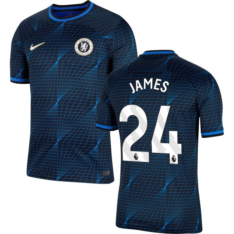 James 24 Chelsea Udebanetrøje 2023-24 Kortærmet til mænd