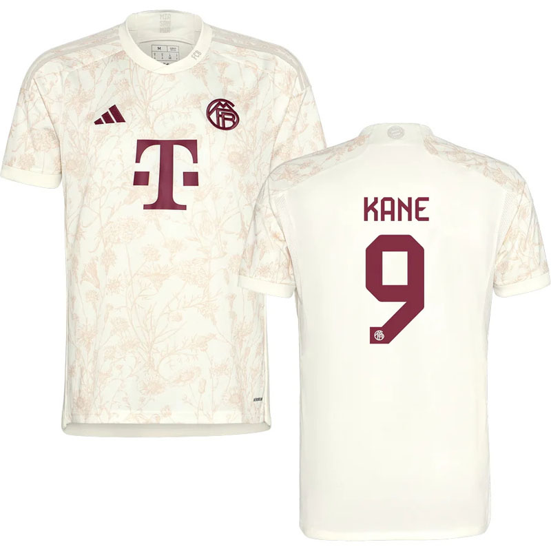 Kane 9 FC Bayern München Tredjetrøje Champions League 2023/24 Kortærmet