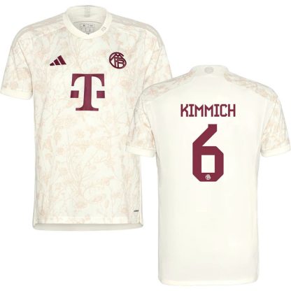 Kimmich 6 FC Bayern München Tredjetrøje Champions League 2023/24 Kortærmet
