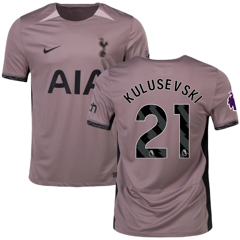 Kulusevski 21 Tottenham Hotspur Tredjetrøje 2023/24 Kortærmet