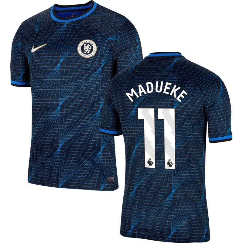 Madueke 11 Chelsea Udebanetrøje 23/24 Kortærmet til mænd