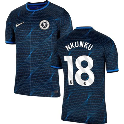 Nkunku 18 Chelsea Udebanetrøje 23-24 Kortærmet