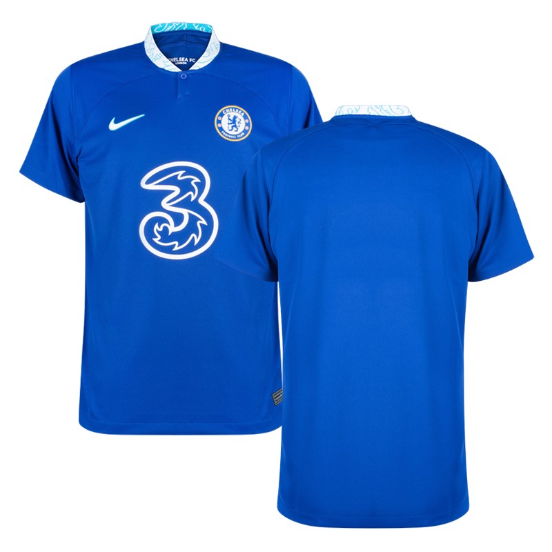 Chelsea FC Hjemmebanetrøje 2022/23 Blå Kortærmet