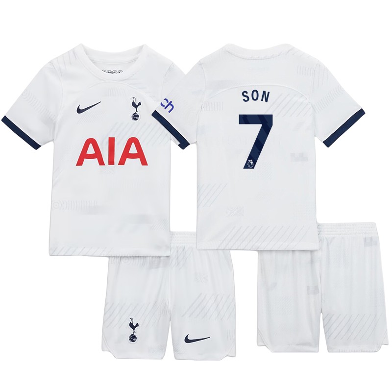 Fodboldtrøjer Børn 2023/24 Tottenham Hotspur Hjemmebanetrøje SON 7