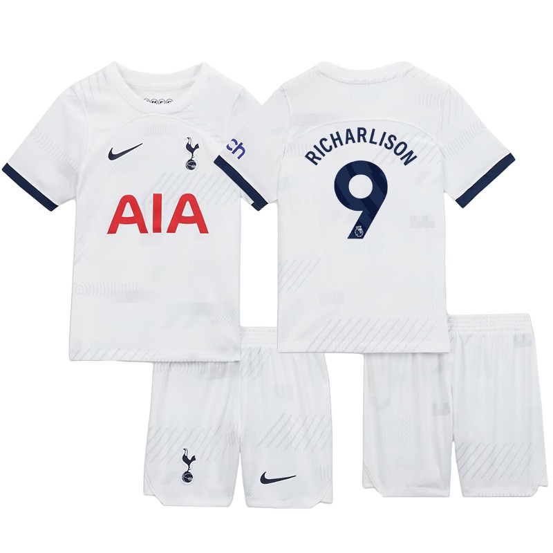 Fodboldtrøjer Børn 2023/24 Tottenham Hotspur Richarlison 9 Hjemmebanetrøje