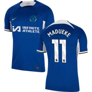 Infinite Athlete Chelsea Hjemmebanetrøje 23/24 Blå Kortærmet Madueke 11