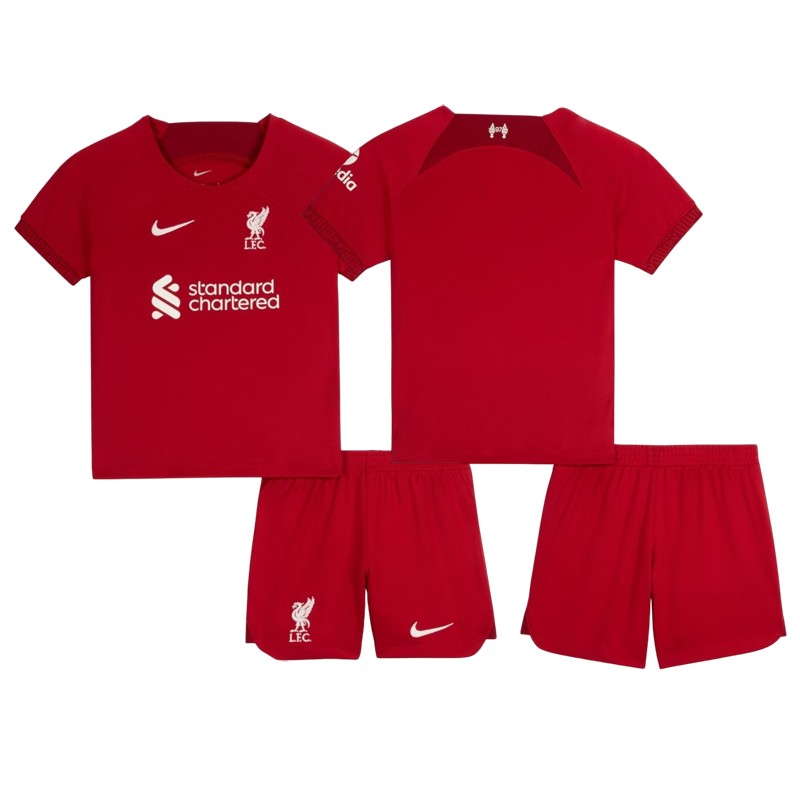 Liverpool FC Hjemmebanetrøje 2022-23 Børn Kortærmet