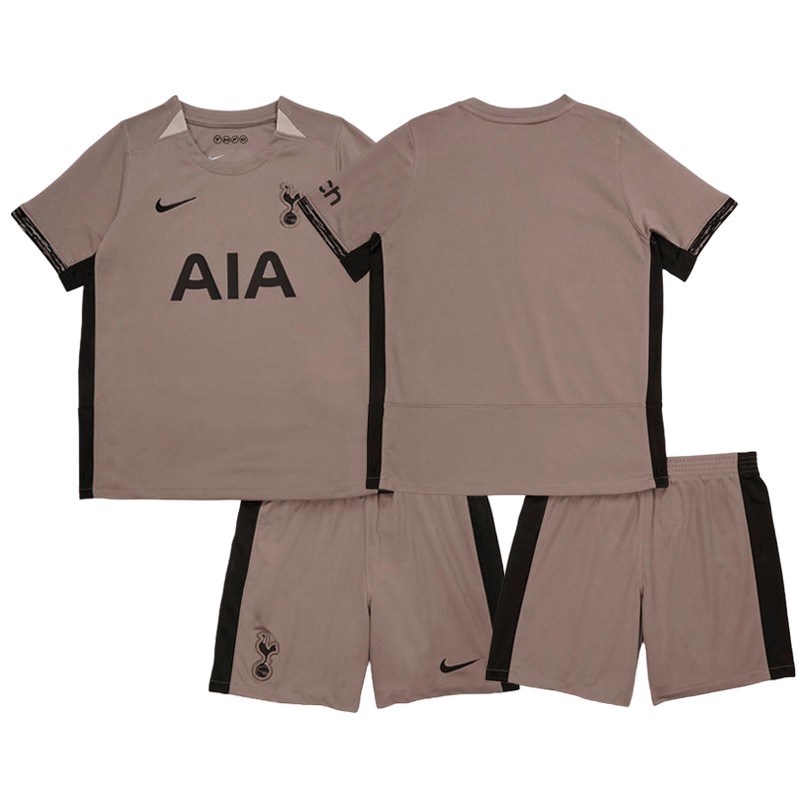 Premier League Tottenham Hotspur Tredje trøje 23/24 Børn Kortærmet + korte bukser