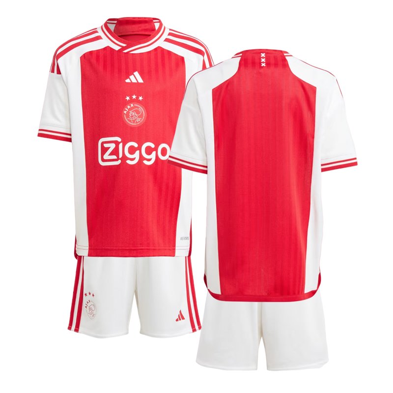 Ajax Hjemmebanetrøje 2023/24 Børn Kortærmet + korte bukser