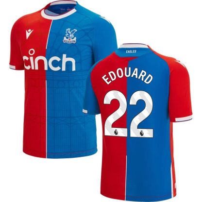 Crystal Palace Fodboldtrøjer 23/24 Hjemmebane Trøje Edouard 22