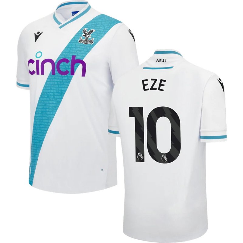 EZE 10 Crystal Palace FC 2023-2024 Udebanetrøje Herre