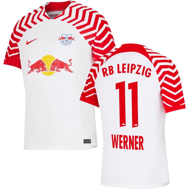 Fodboldtrøjer RB Leipzig Hjemmebanetrøje 2023/24 Kortærmet med Werner 11 tryk