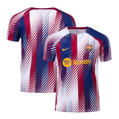 La Liga FC Barcelona Pre-Match Hjemmebane Fodboldtrøje 23/24 Kortærmet