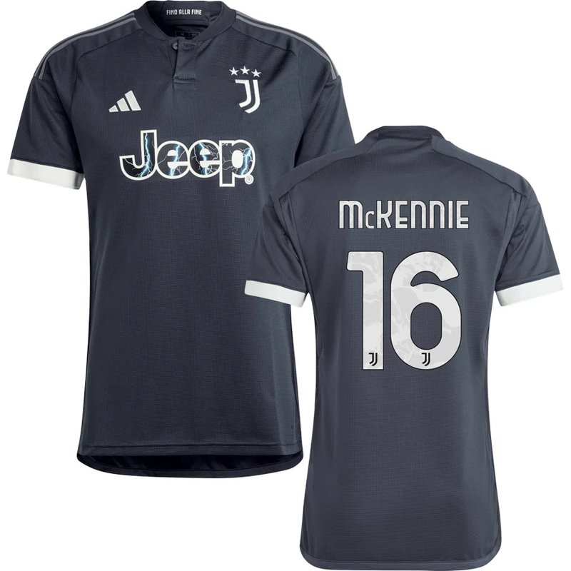 McKennie 16 Juventus Tredjetrøje 2023-2024 Kortærmet til mænd