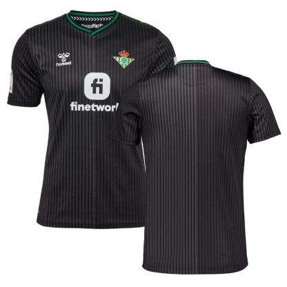 Real Betis Tredje Fodboldtrøje 2023/24 Sort Kortærmet