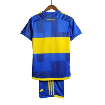 Boca Juniors Hjemmebanetrøje 2023-2024 Blå Kortærmet til Børn