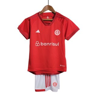 Fodboldtrøjer Børn SC Internacional Hjemmebanesæt 2023/24 Kort ærmer