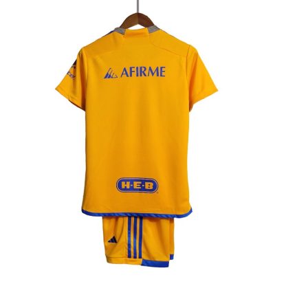 Fodboldtrøjer Tigres UANL Børn Hjemmebanetrøje 2023-2024 Gul Kortærmet