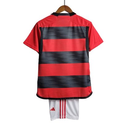 Fodboldtrøjer til børn Flamengo Hjemmebanesæt 2023-2024 Kortermet
