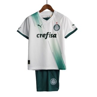 Palmeiras Udebanetrøje 23/24 Kortærmet Fodboldsæt til børn