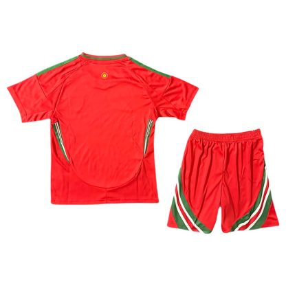 Wales Hjemmebanetrøje 2024 Den Perfekte Gave til Små Fans