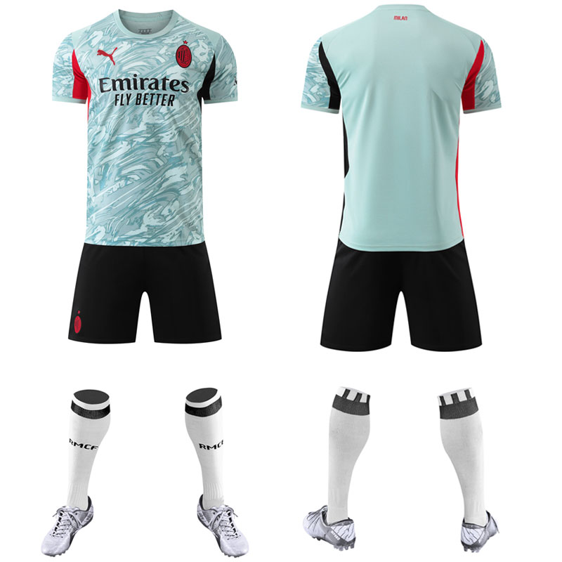 2025-26 AC Milan målmand kortærmet børnesæt
