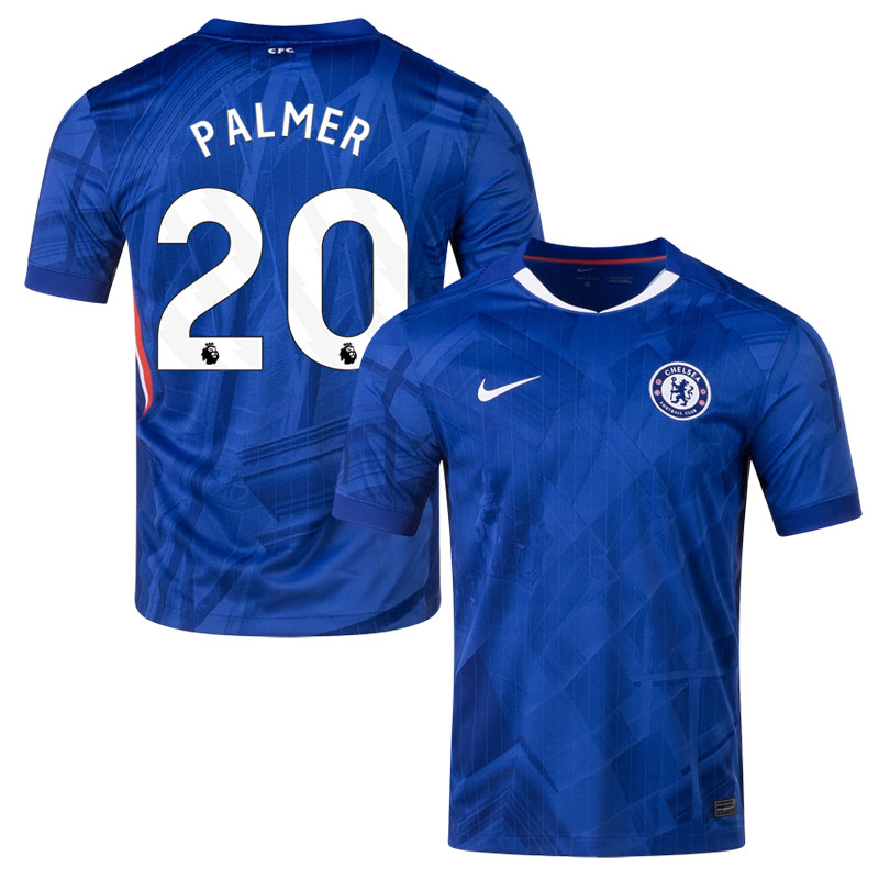 Chelsea 2025/26 Herre Hjemmebanetrøje med Palmer 20 Tryk