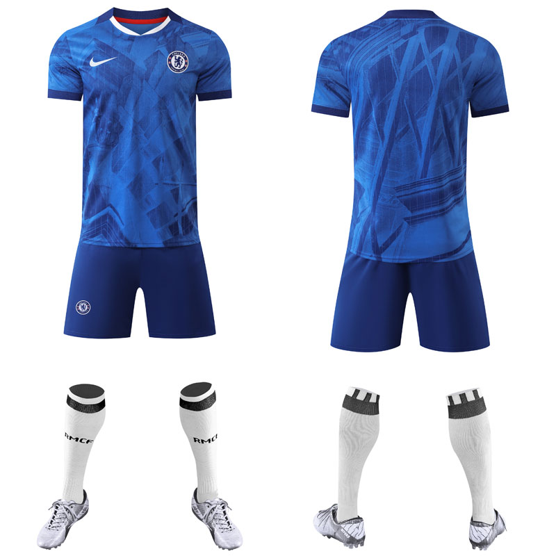 Chelsea FC Hjemmebanetrøje 2025/26 Børn Kortærmet Trøje og Shorts