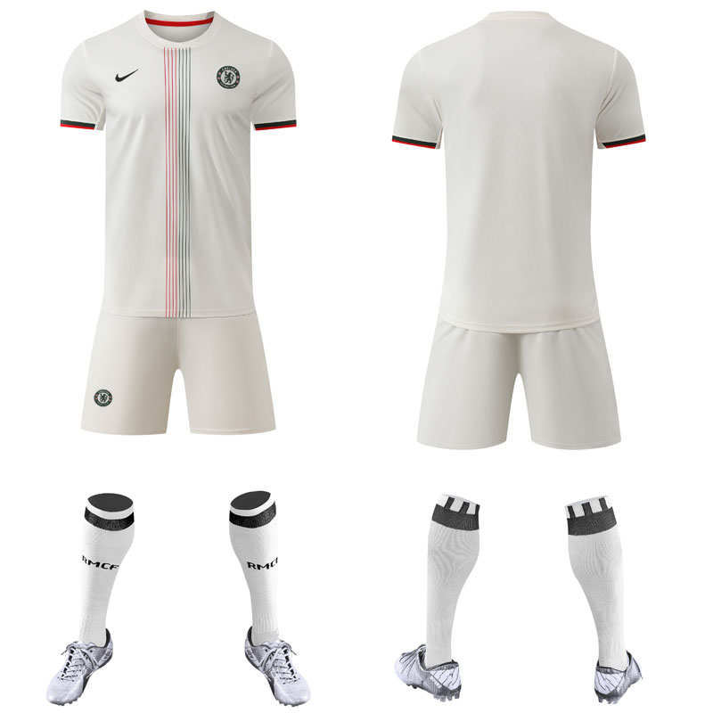 Chelsea Udebanetrøje 2025-26 Fodboldtrøje og Shorts til Børn