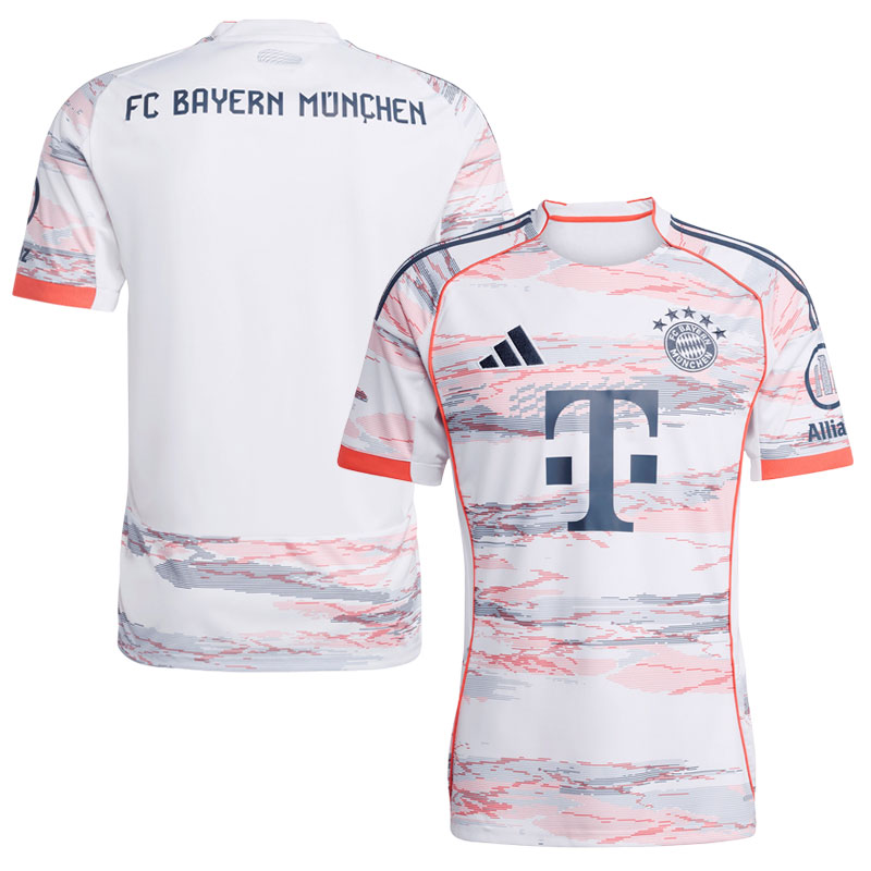 FC Bayern München 2025/26 Udebanetrøje Herre Fodboldtrøje