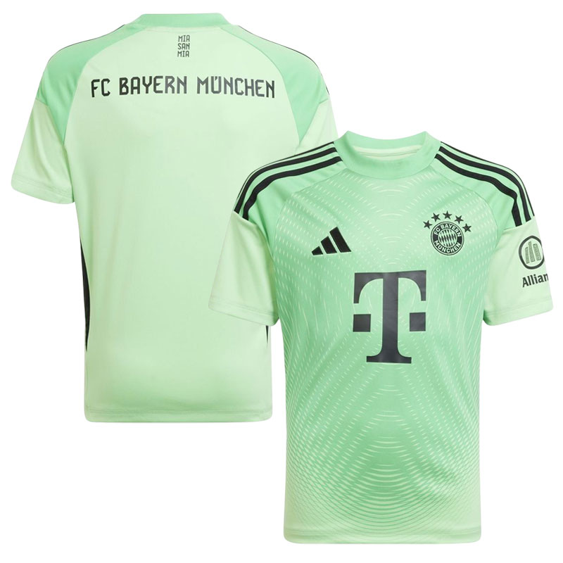 FC Bayern München 2025/26 grøn målmandstrøje til herrer