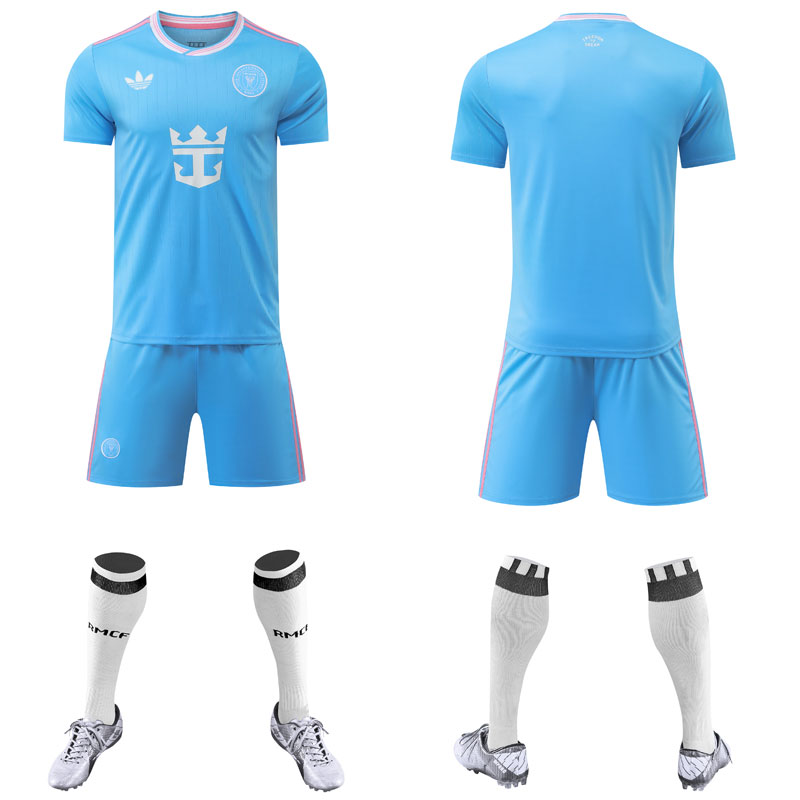 Inter Miami CF tredjetrøje sæt til børn 2025/26 kort ærme + shorts