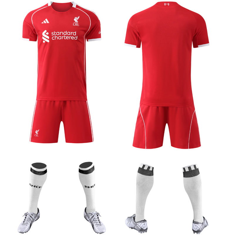 Liverpool Fodboldtrøjer Børn Hjemmebanesæt for sæsonen 2025-26