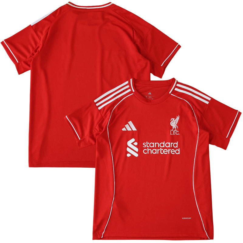 Liverpool hjemmebanetrøje 2025-26 rød fodboldtrøje til mænd