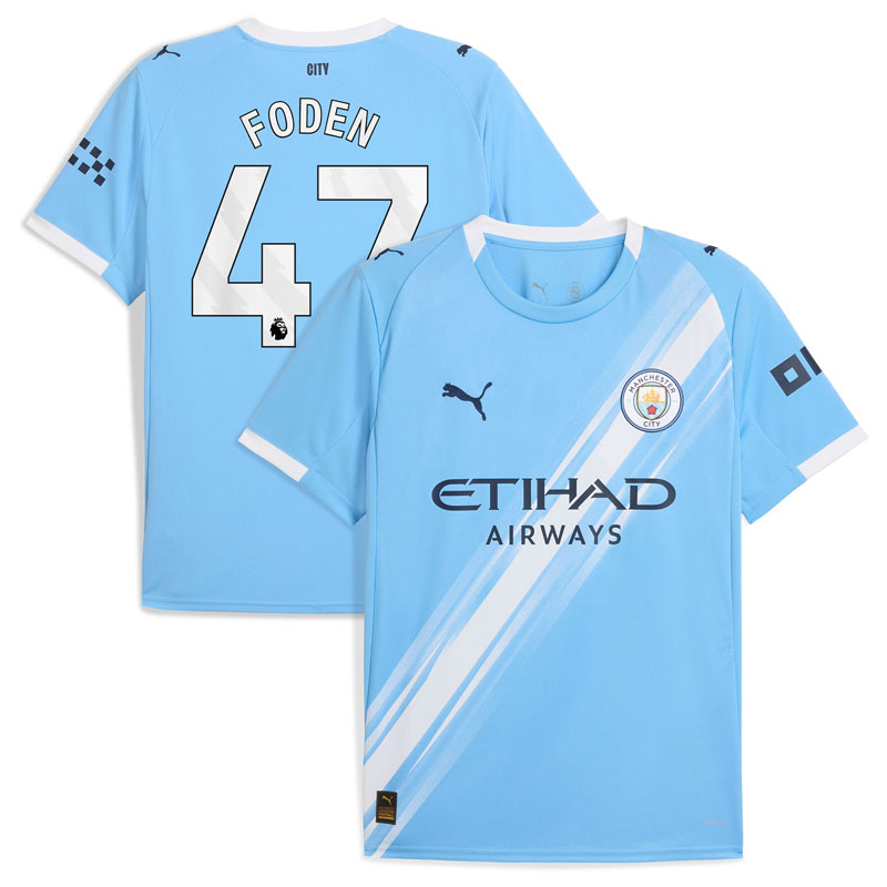Manchester City 2025/26 hjemmebanetrøje - Phil Foden 47