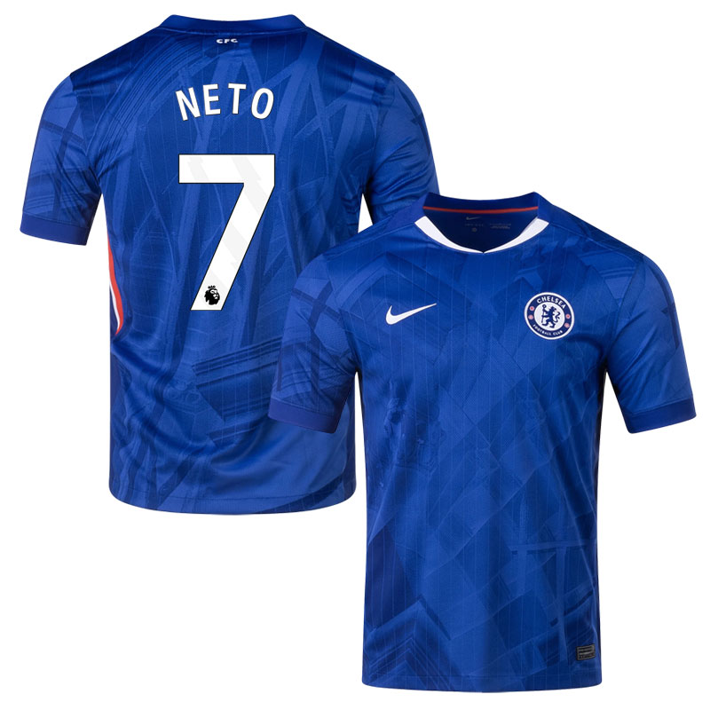 NETO 7 Chelsea Hjemmetrøje 2025/26 Blå Kortærmet Fodboldtrøje