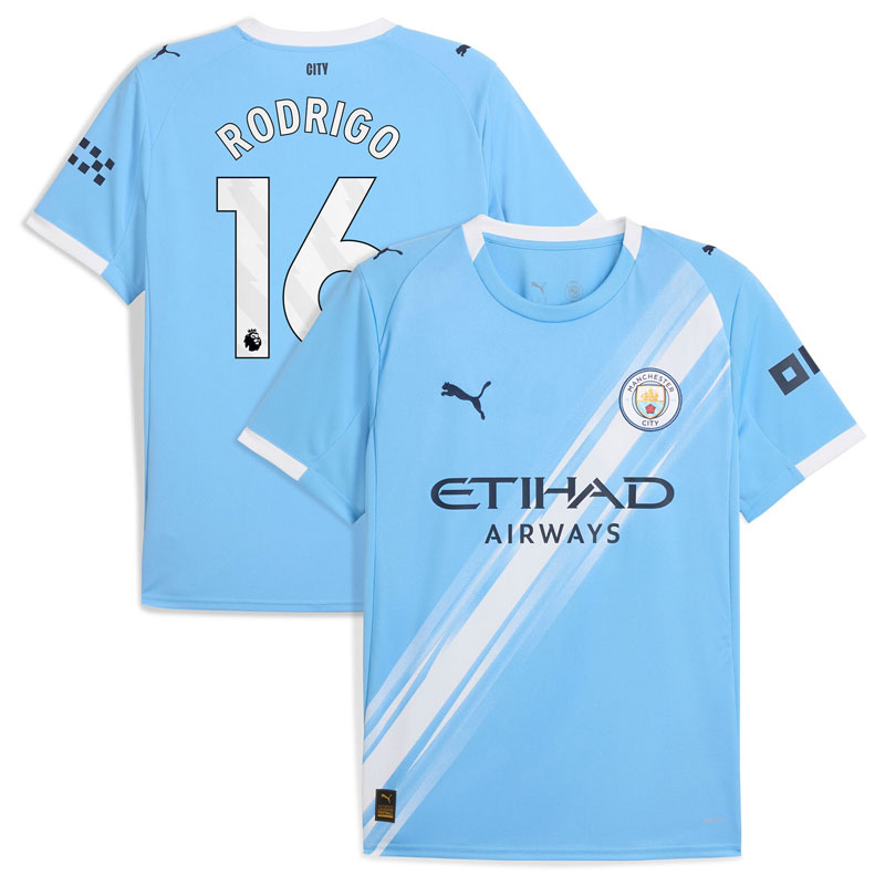 Rodrigo 16 Manchester City Hjemmebanetrøje 2025/2026