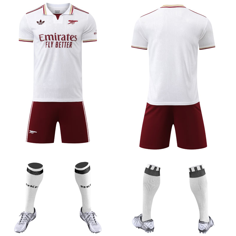 Arsenal tredjetrøje 2025/26 til børn - sæt med trøje og shorts