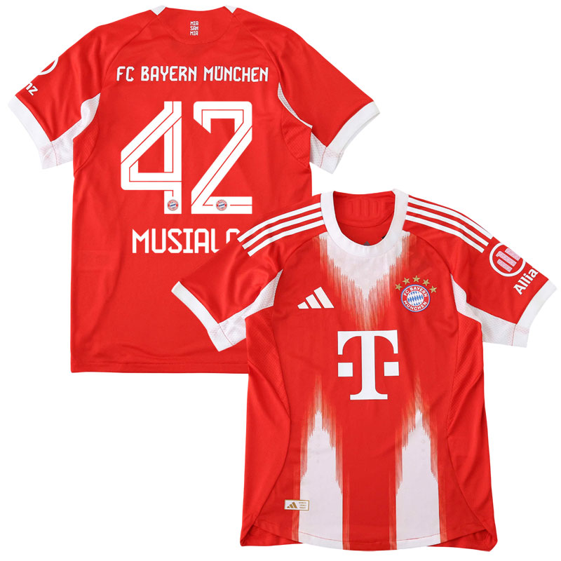 Herre FC Bayern trøje 25/26 hjemmebanetrøje med navn og nummer Musiala 42
